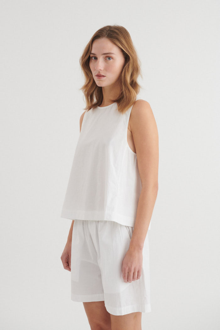 Basic Apparel Ida Top Toppe 423 Bright White